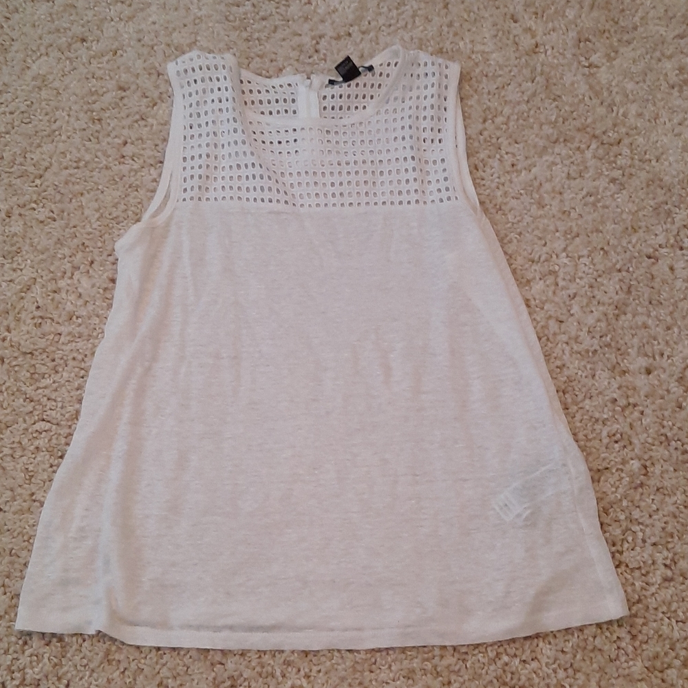 White tank top